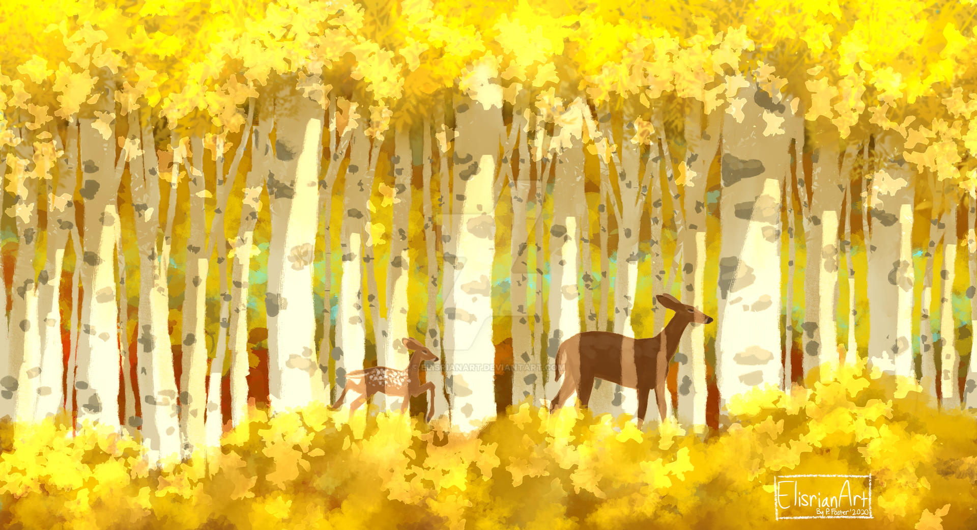 Happy Autumn by ElisrianArt on DeviantArt