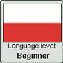 Polish Language Level: Beginner