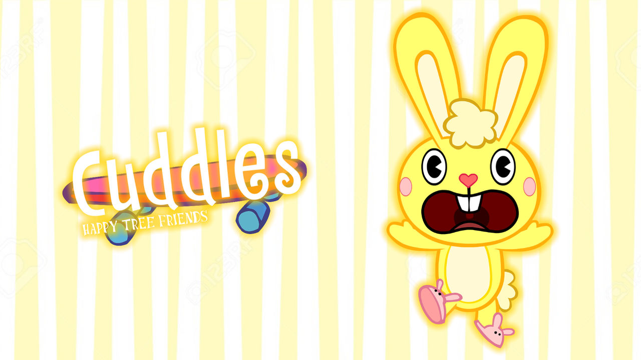 Cuddles (HTF) wallpaper fanmade by sylbea on DeviantArt