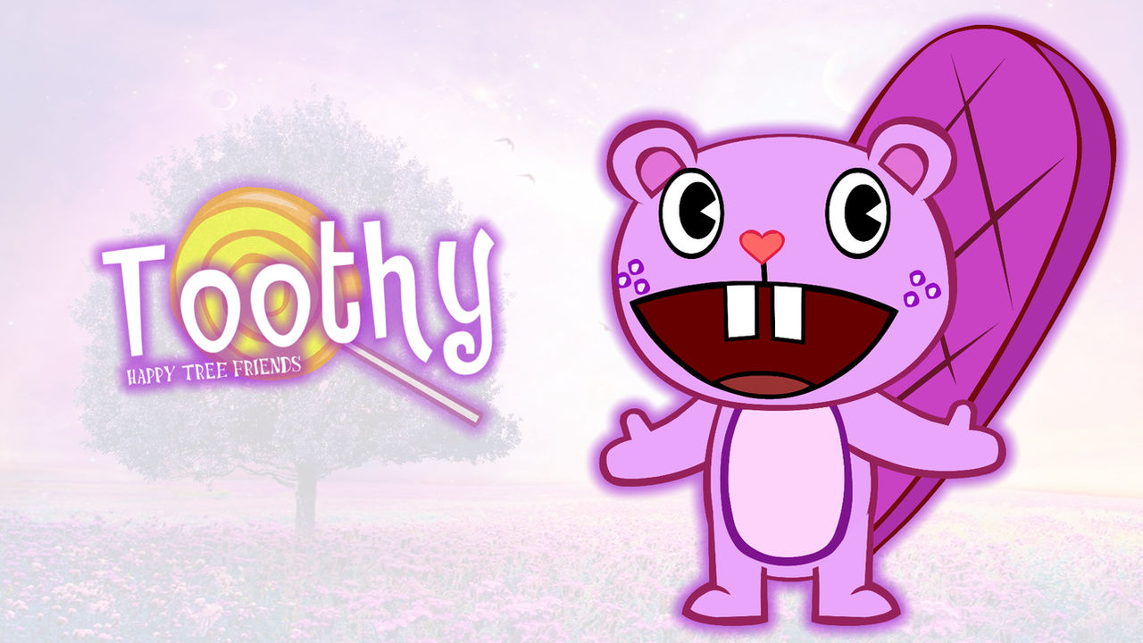 Toothy (HTF) wallpaper fanmade by sylbea on DeviantArt