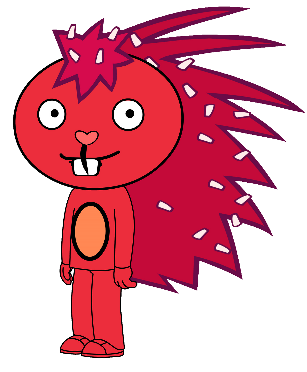 (HTF) Flaky becomes a Comedy World version by sylbea on DeviantArt