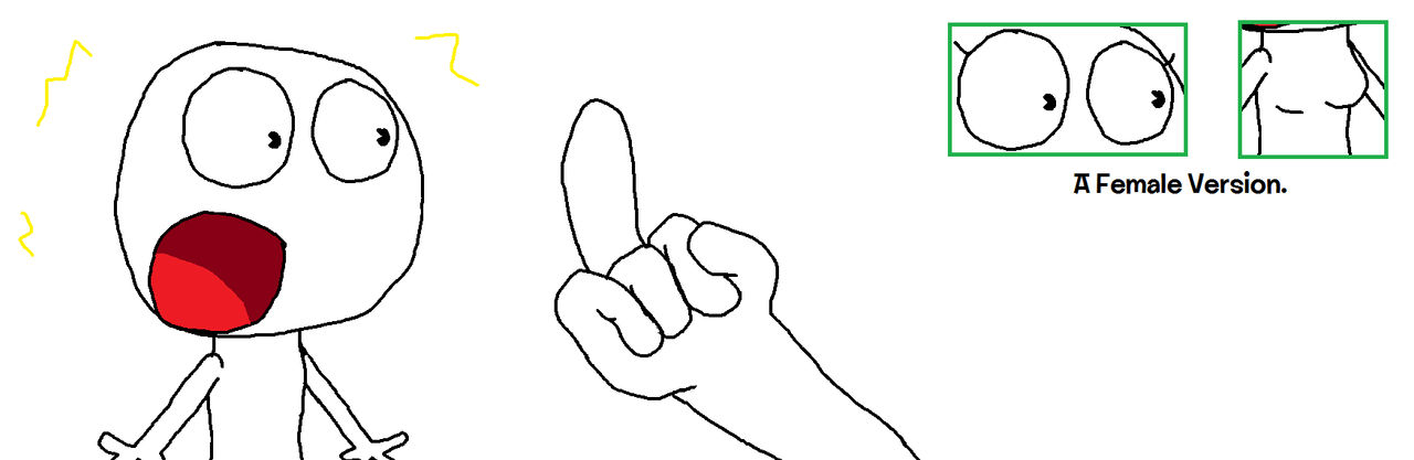 Give a middle finger base by sylbea on DeviantArt