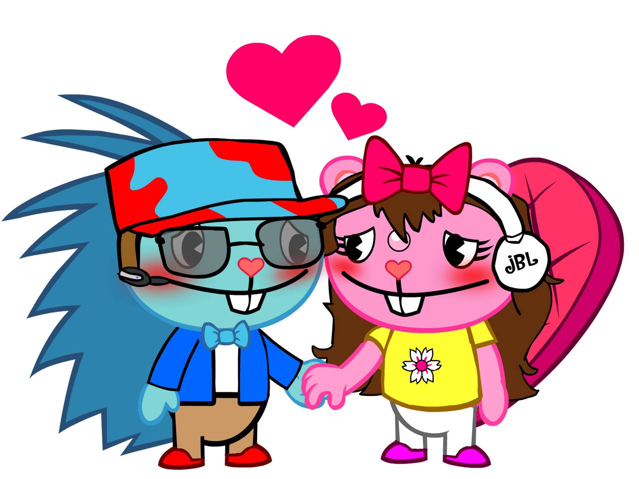 Me and GoTest334's relationship in HTF. by sylbea on DeviantArt