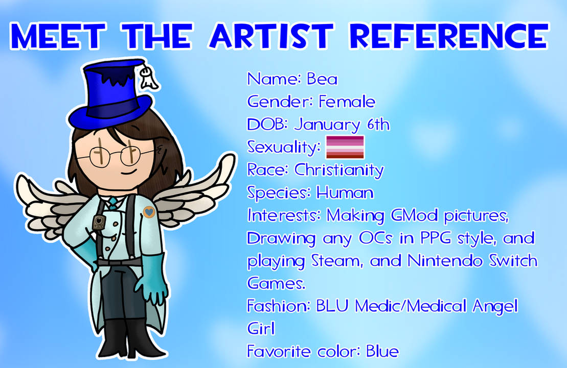 Meet the Artist Reference by sylbea on DeviantArt