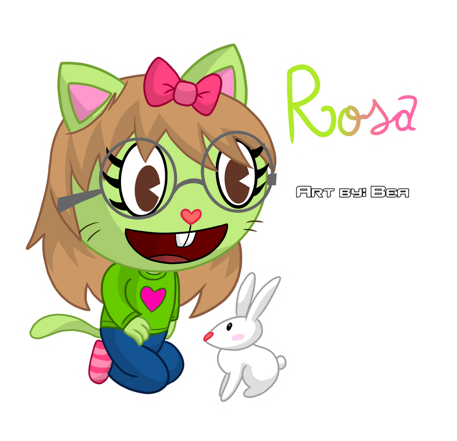 Rosa The Cat- Happy Tree Friends OC by sylbea on DeviantArt