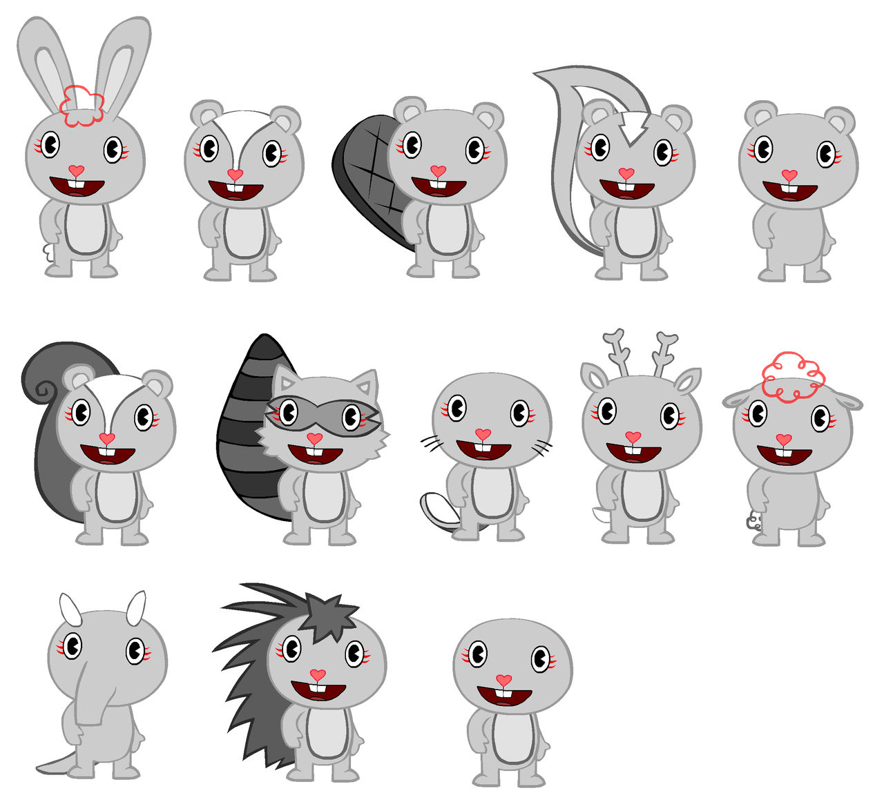 HTF Base Species by Sylbea-HTF on DeviantArt