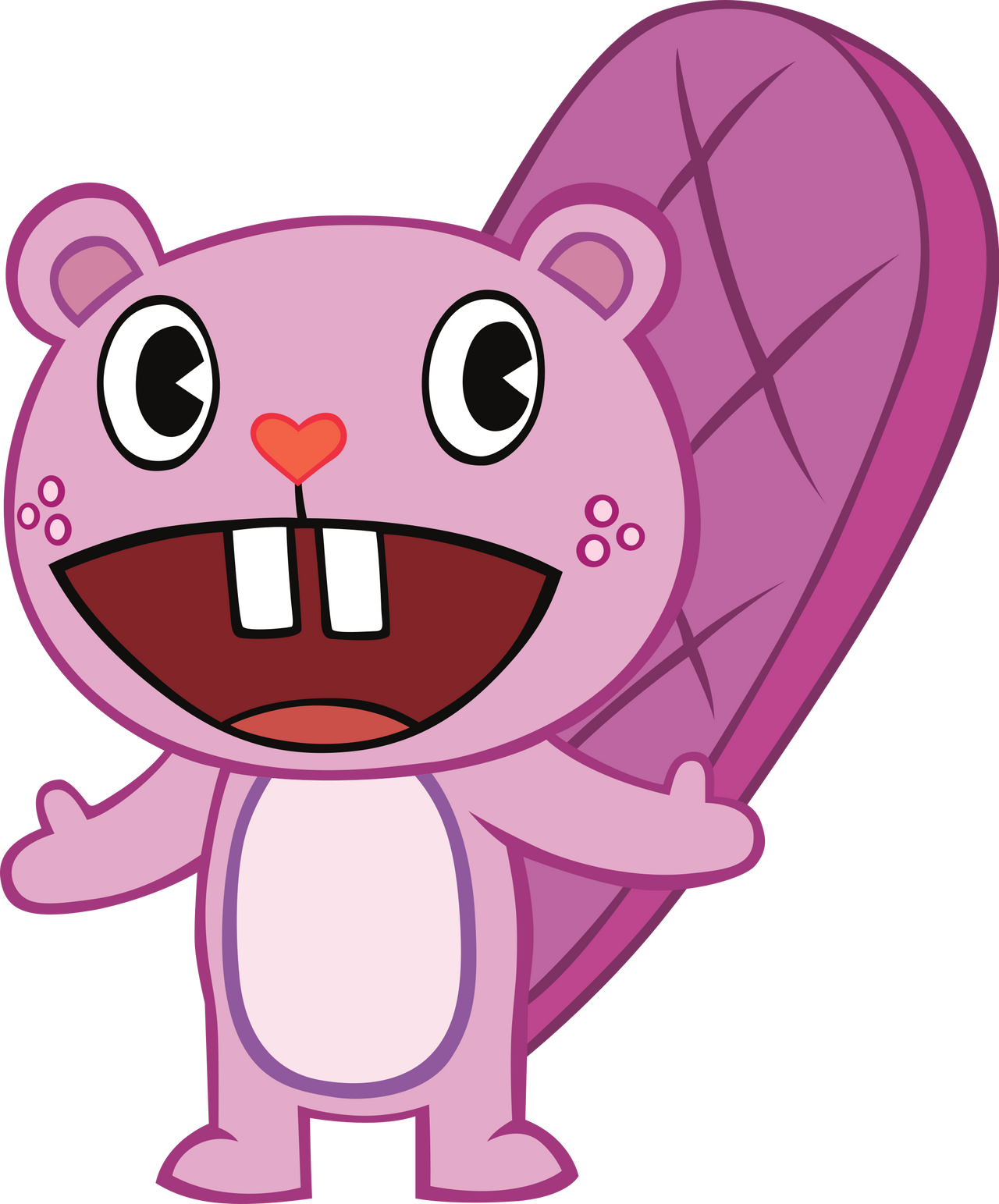 HTF: Toothy Render Vector - High Quality version. by BG-Enterprises on ...
