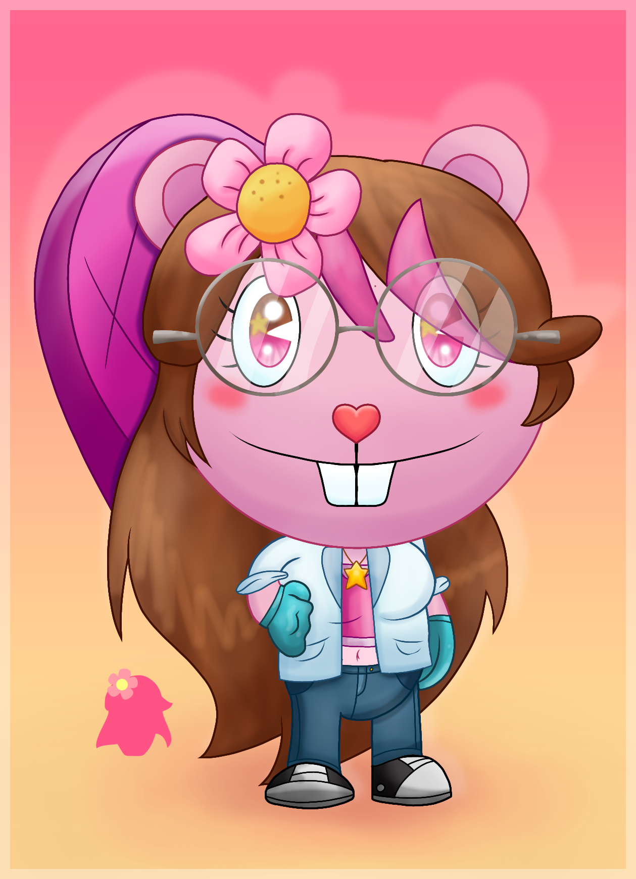 Audrey Pinky Anderson - Happy Tree Friends OC by sylbea on DeviantArt