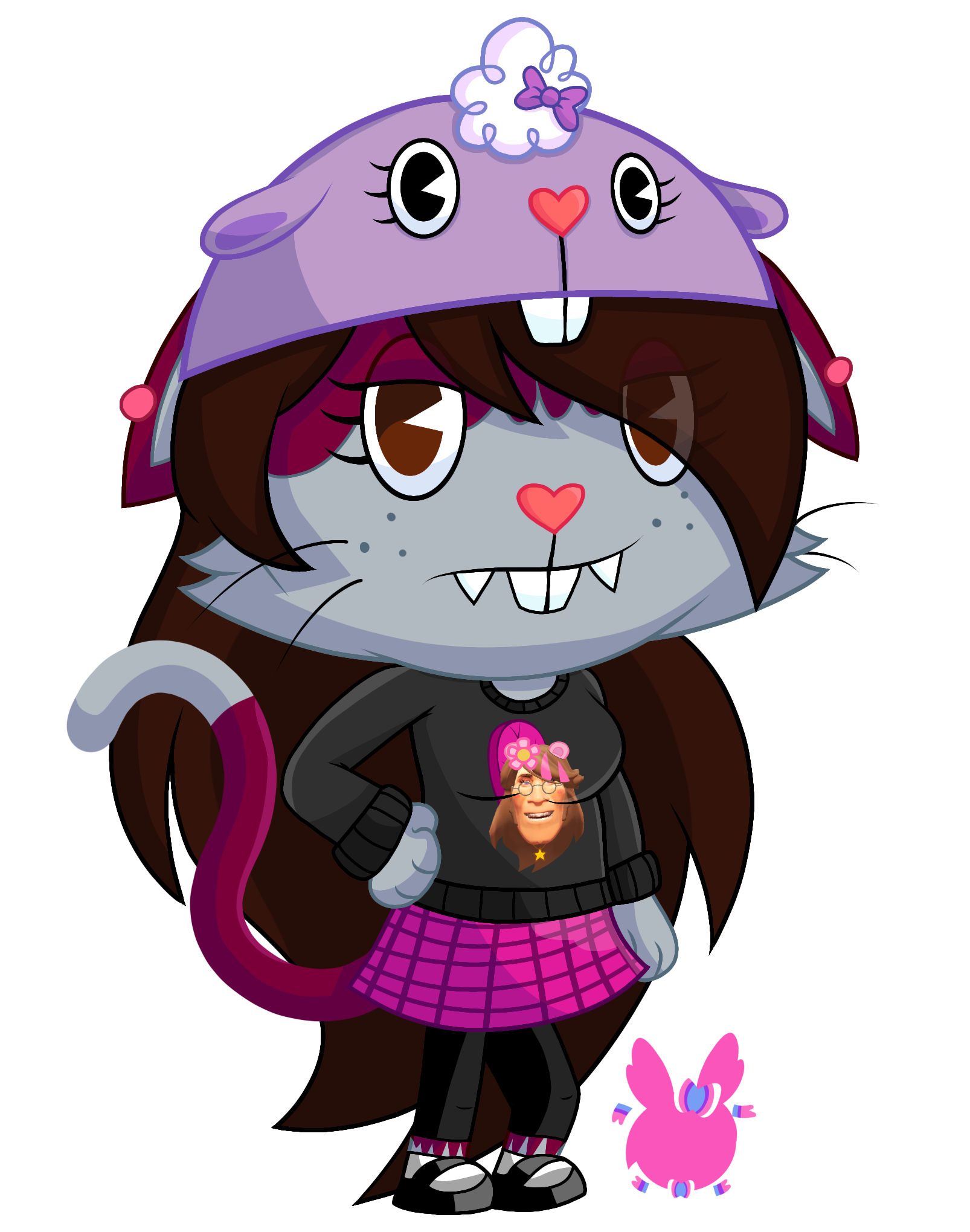 Bea K, Persona in HTF style/form by sylbea on DeviantArt