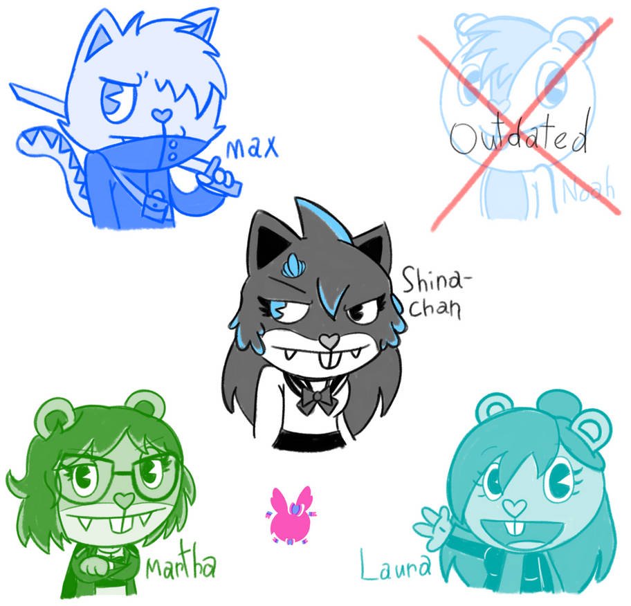 Random OCs in HTF sketch doodles. - Part 3 by Sylbea-HTF on DeviantArt