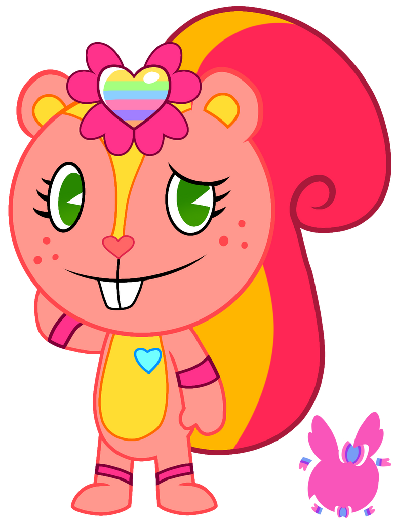 Ripply The Squirrel - Happy Tree Friends OC by Sylbea-HTF on DeviantArt