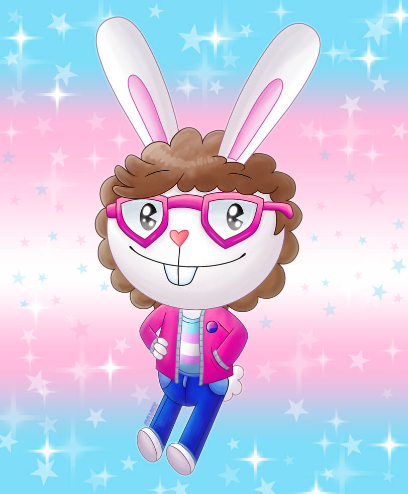 Art Trade: Jamal Cottontail - HTF OC Fanart by Sylbea-HTF on DeviantArt