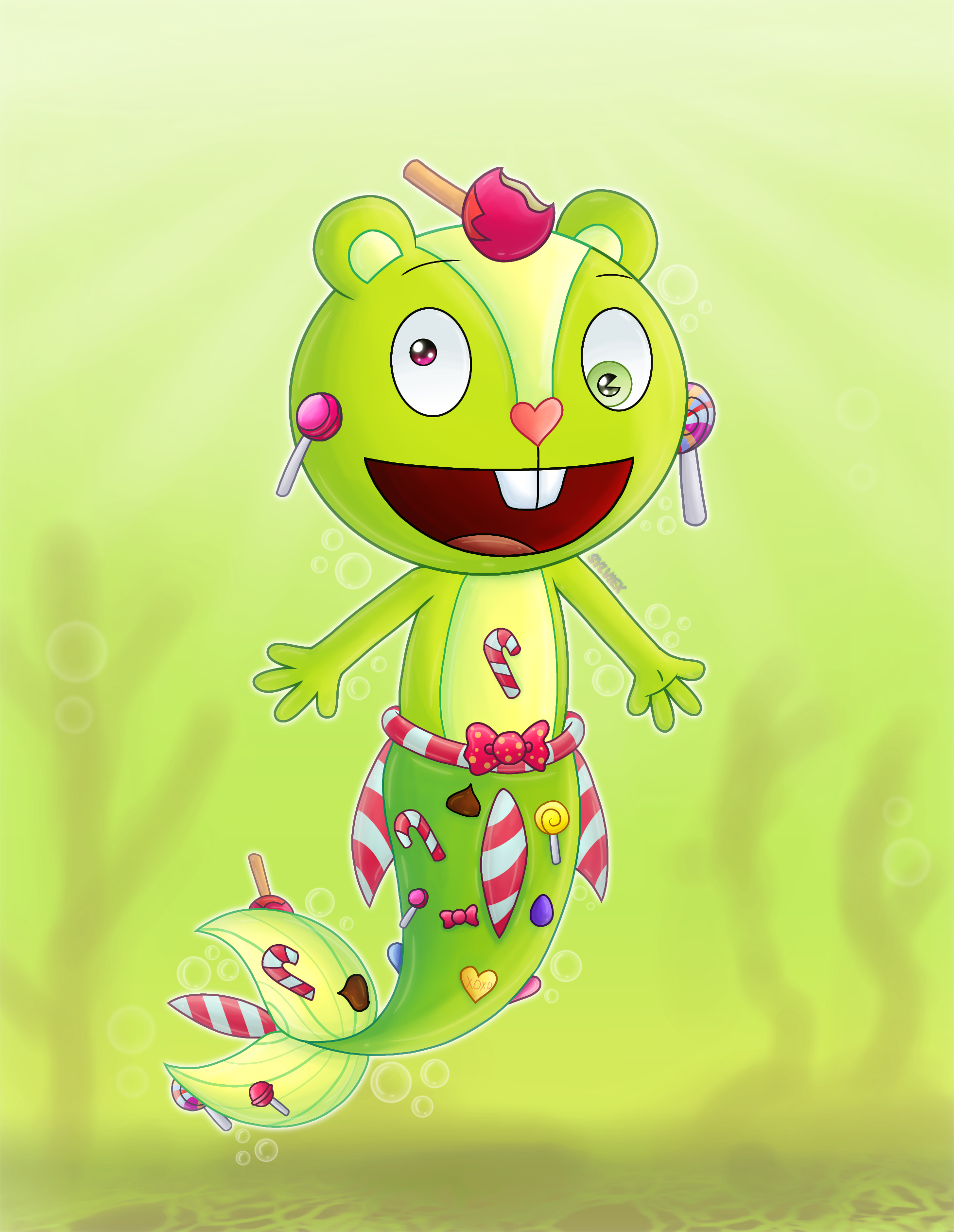 Htf 900 Mermay 2025: Day 19 - Nutty - HTF by Sylbea-HTF on DeviantArt