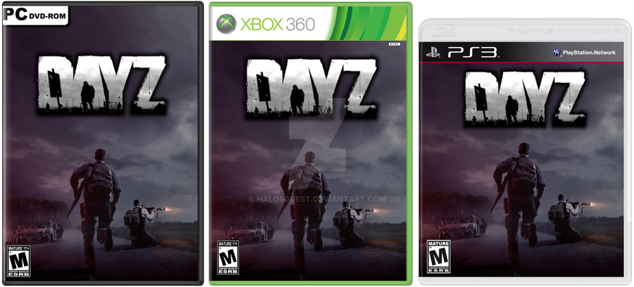 DayZ - Box Art: PC, Xbox 360 and PS3