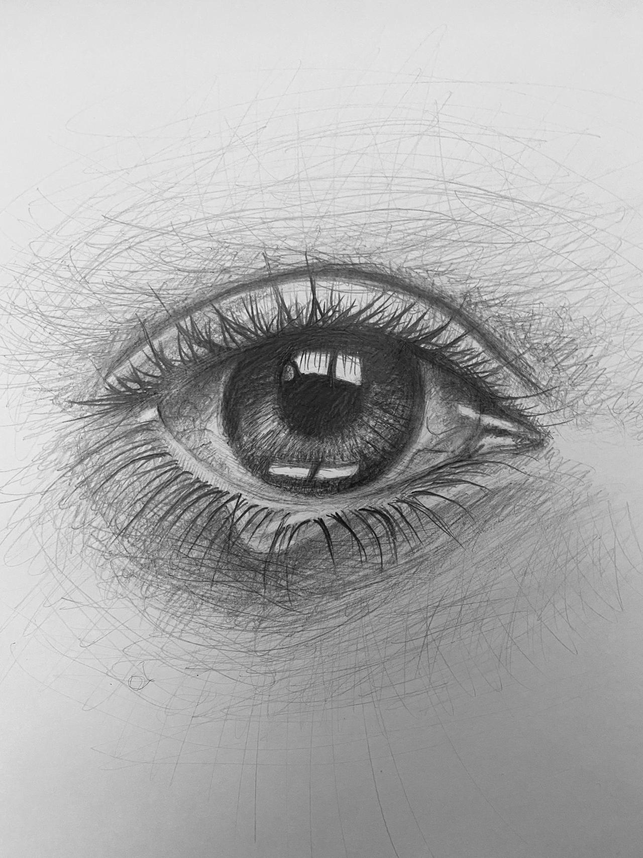 Eye drawing by PAULWITHAMART on DeviantArt