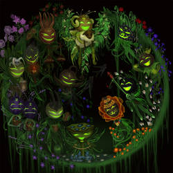 Spring Seedling Zodiac Faeries