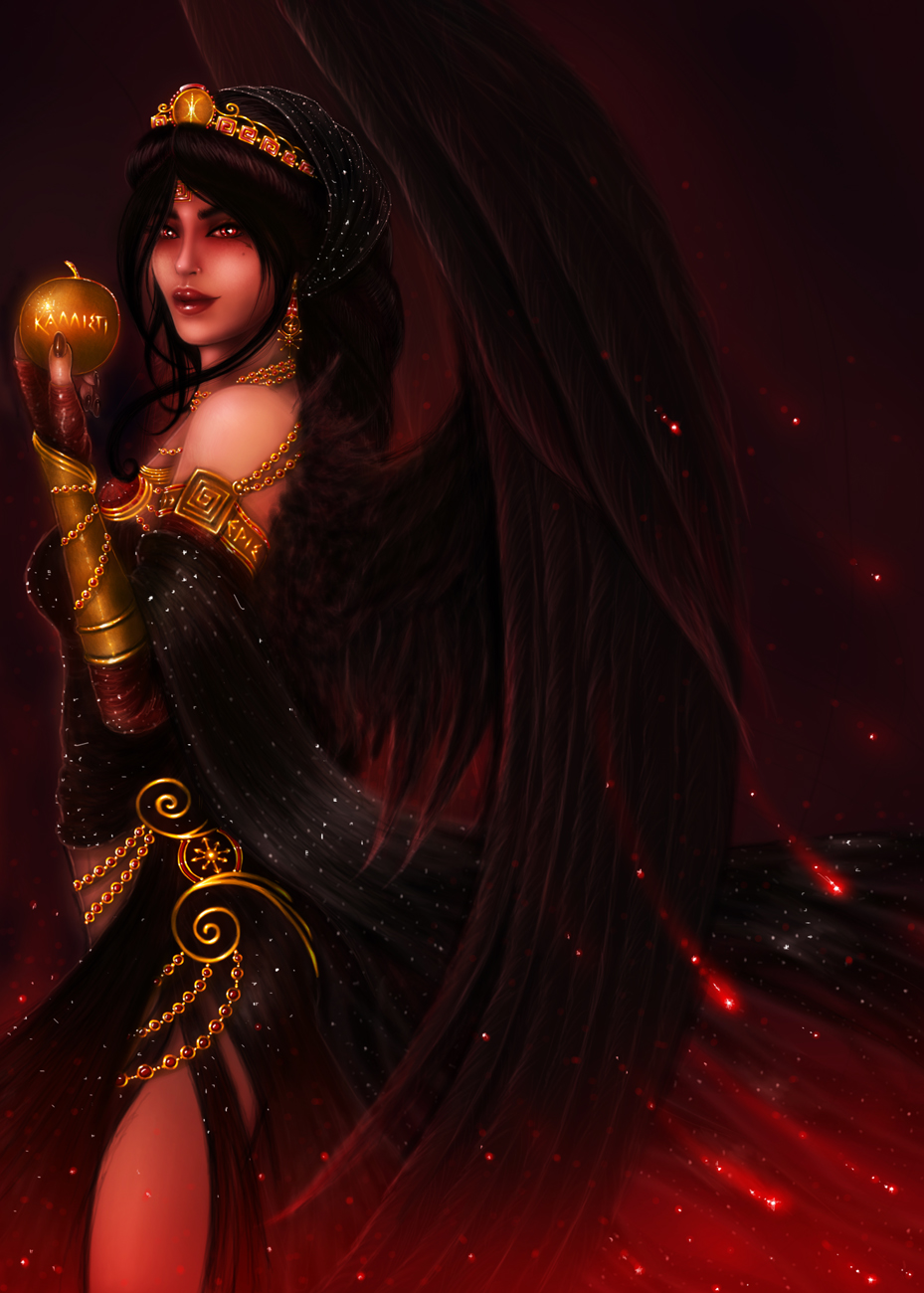 Hellenic Mythology - Eris, Goddess of Discord by EmanuellaKozas