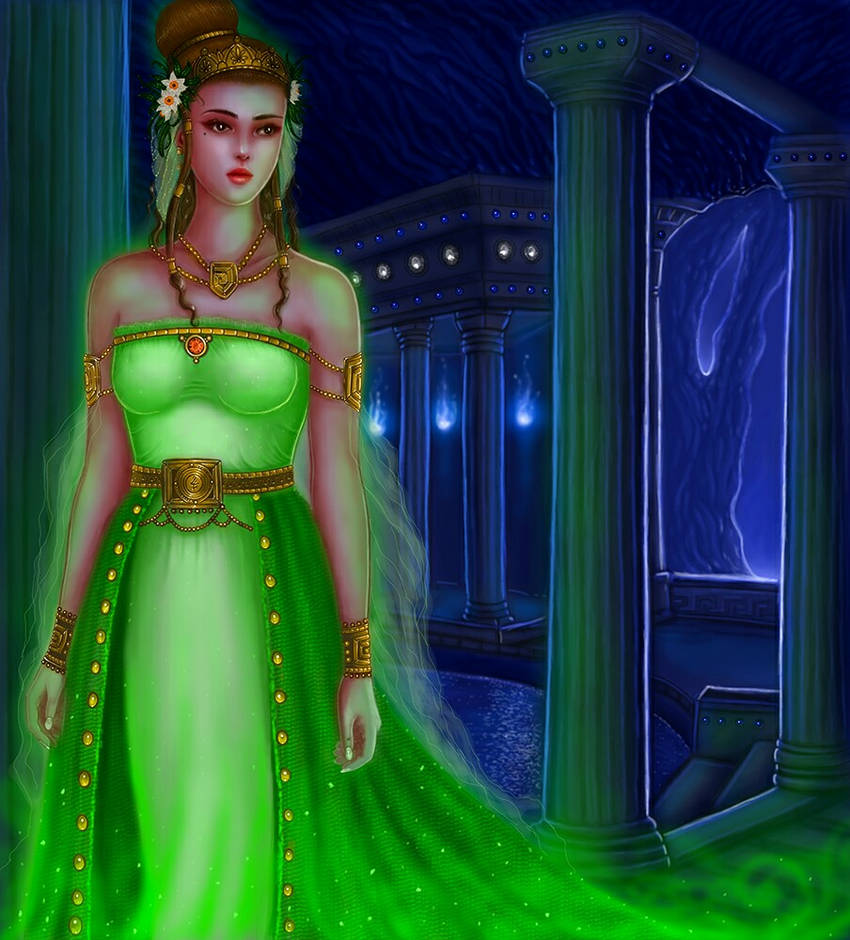 Hellenic Mythology - Persephone, Goddess of Spring by EmanuellaKozas