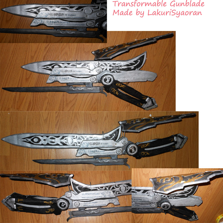 Transformable Lightning Gunblade by ilovezsora on DeviantArt