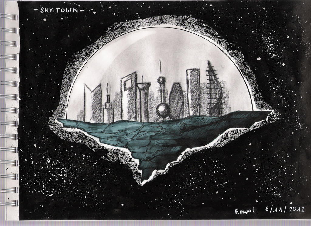 Sky town by Indah-2012