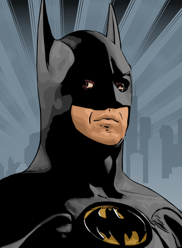 Batman Michael Keaton by WahyuSatriono on DeviantArt