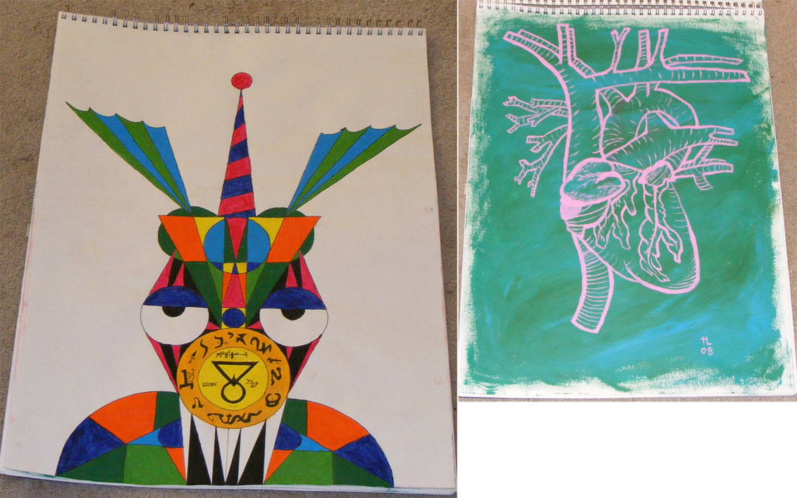 2 Random Paintings by ThomasGereg on DeviantArt