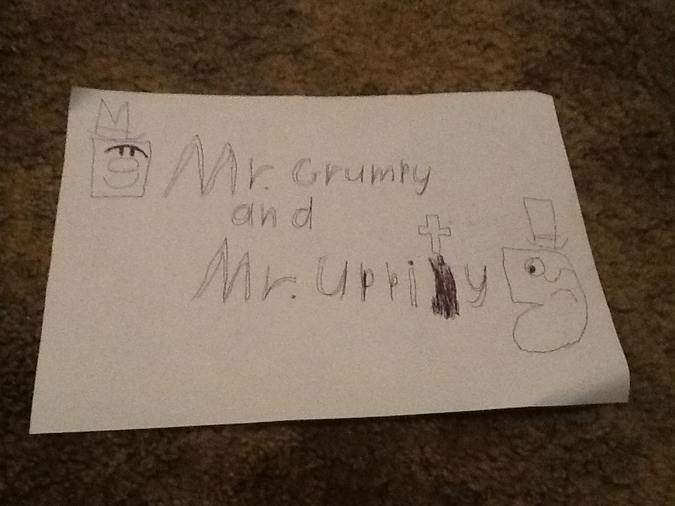 Mr. Grumpy and Mr. Uppity by Flurr4 on DeviantArt