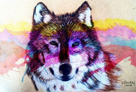 Wolf Watercolor