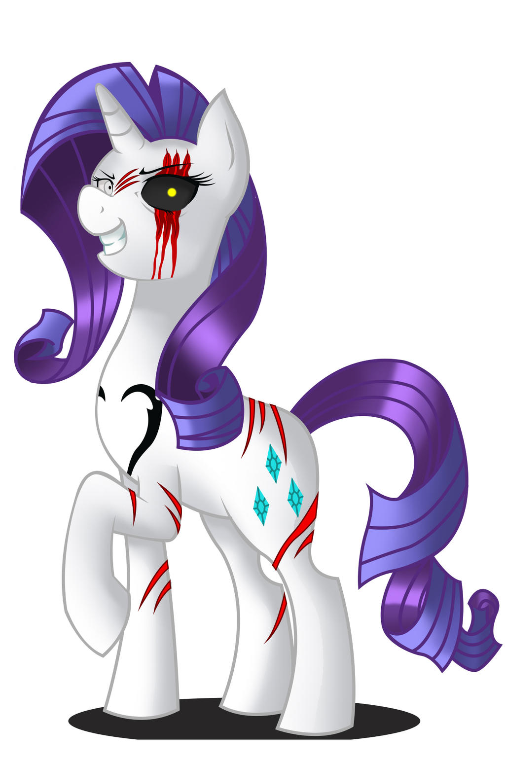 Miss Rafit Lil Miss Rarity by MegaBlack0X on DeviantArt