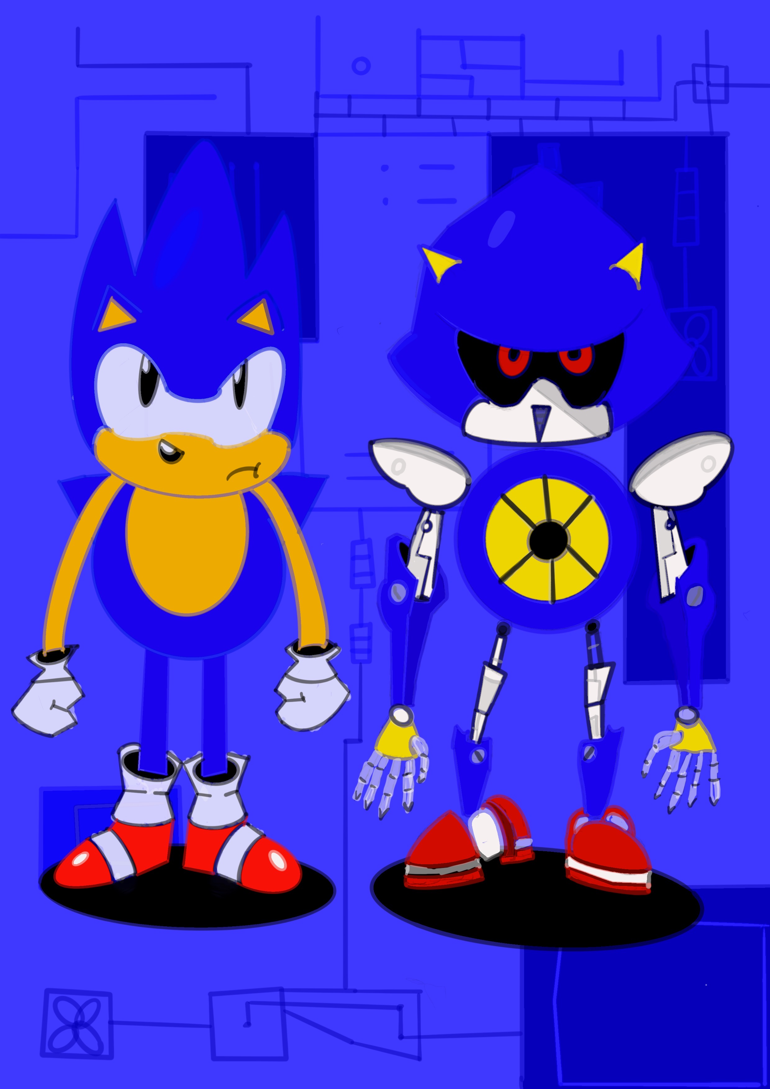 OVA Metal Sonic by Stewthepooh on DeviantArt