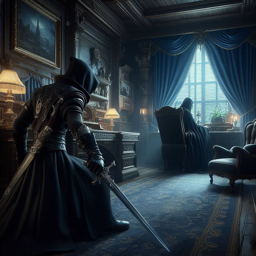 Assassin approaches target by eron01 on DeviantArt