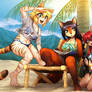 Clarisse, Zoana and Moccha s summertime