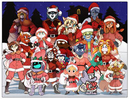 Furry Webcomic Christmas Collab 2021