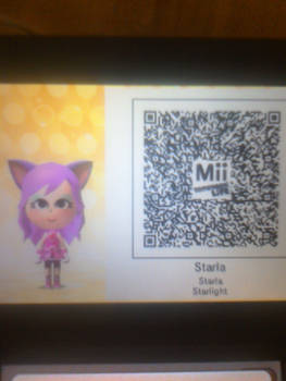 Tomodachi Life QR Code: Starla Starlight