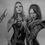 Floor Jansen and Alissa White-Gluz