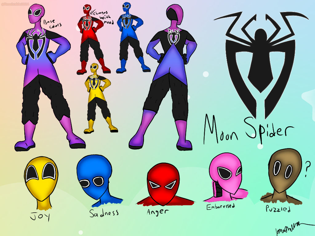 Prede Spider Moon Spider Pride Month Spider-Sona by Unsolvable2024 on DeviantArt