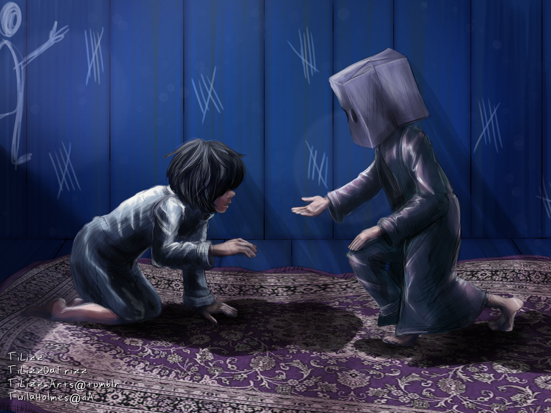 Mono - little nightmares 2 by PurpleCat203 on DeviantArt