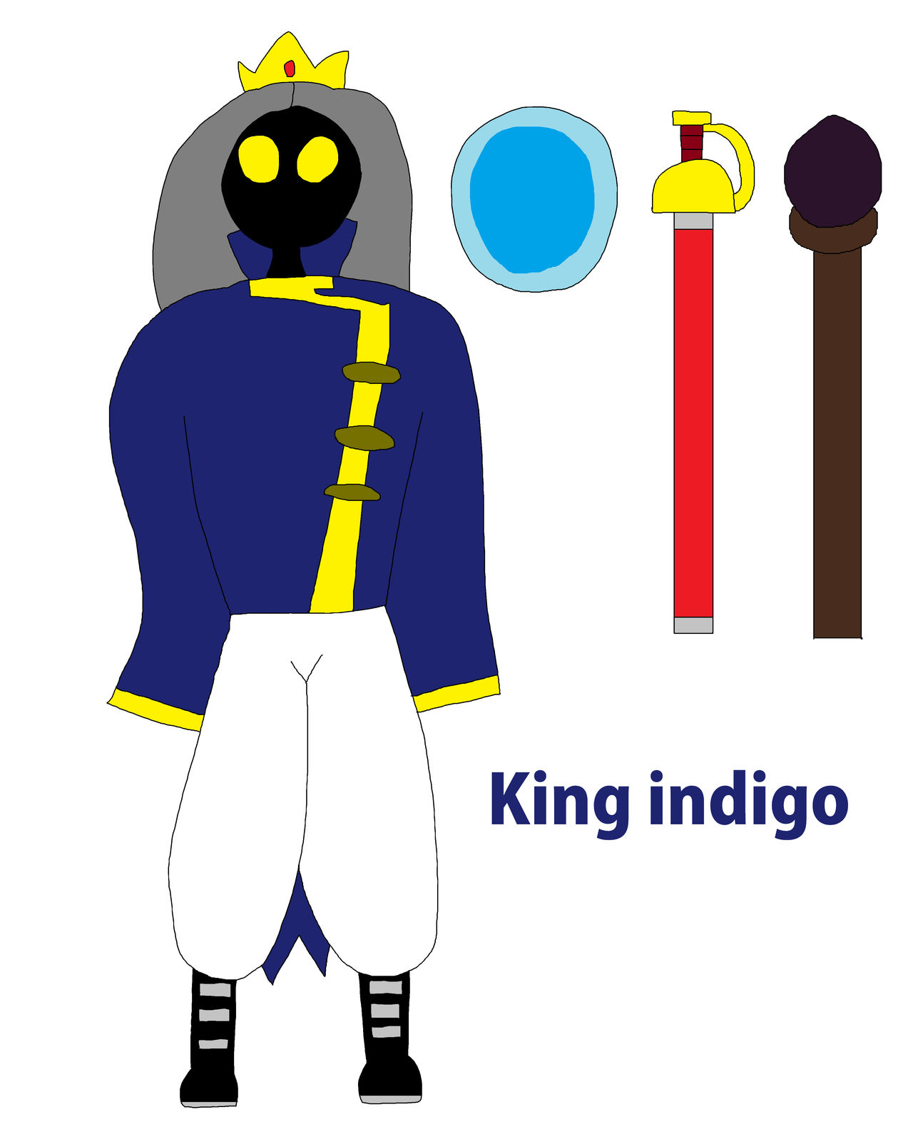 (TLW) (Oc New) King indigo by DemonFunarel-joao on DeviantArt