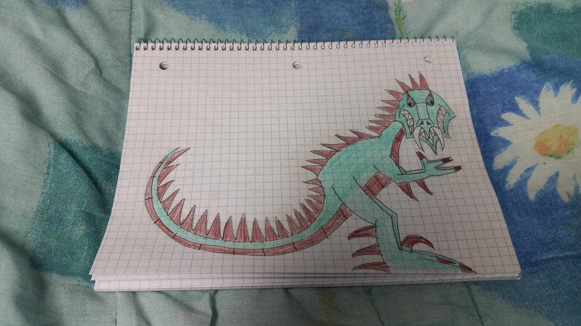 Turquoise Chupacabraptor by mantisngo2468 on DeviantArt