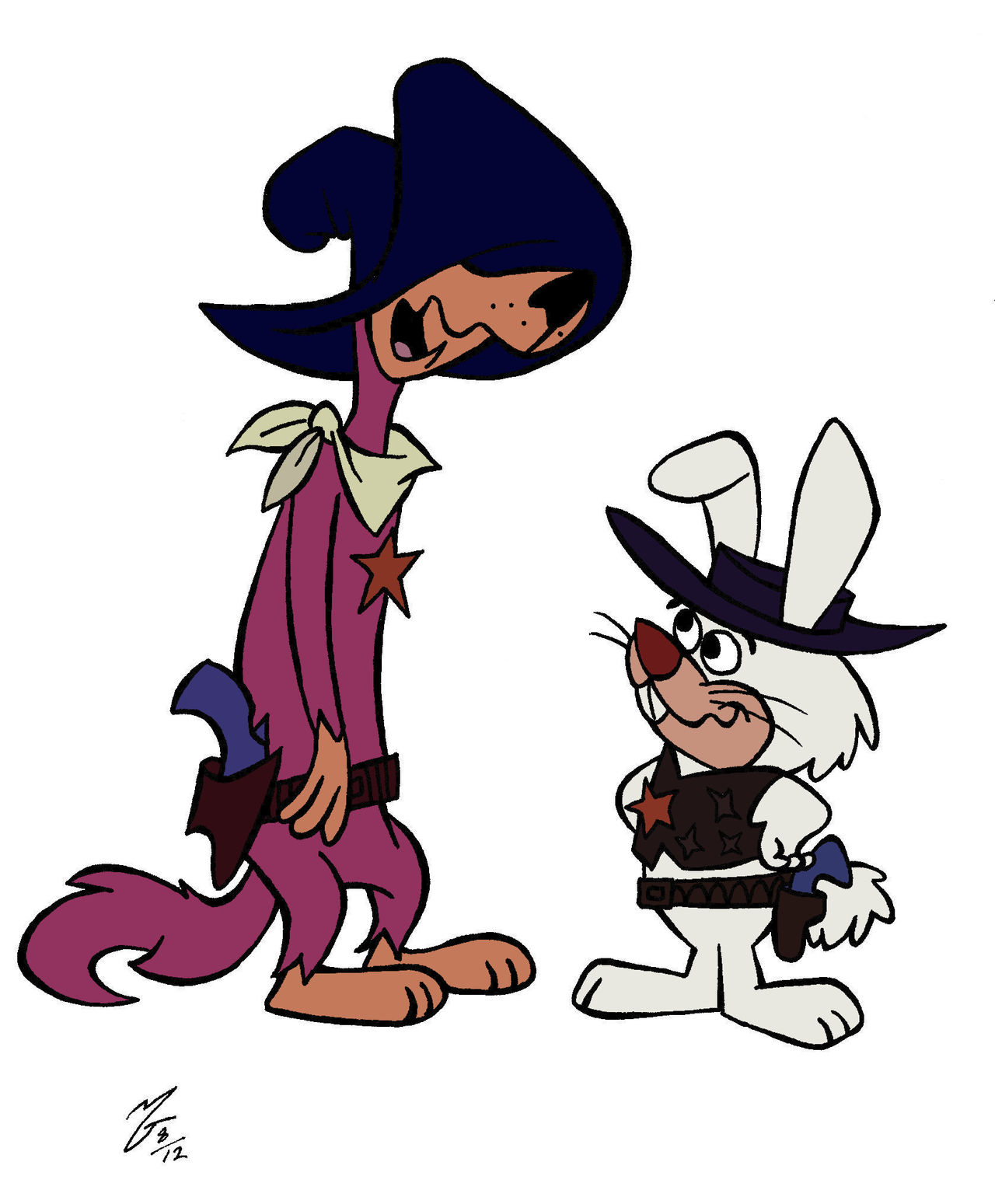 Droop A Long Coyote And Ricochet Rabbit by Dairugger on DeviantArt