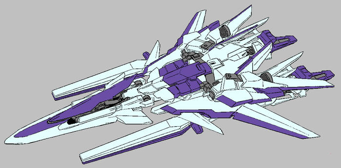 MSN-001X Gundam Delta Kai Waverider