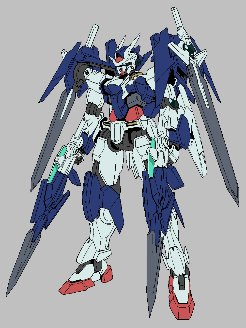 GN-0000DVR/A Gundam 00 Diver Ace by Dairugger on DeviantArt