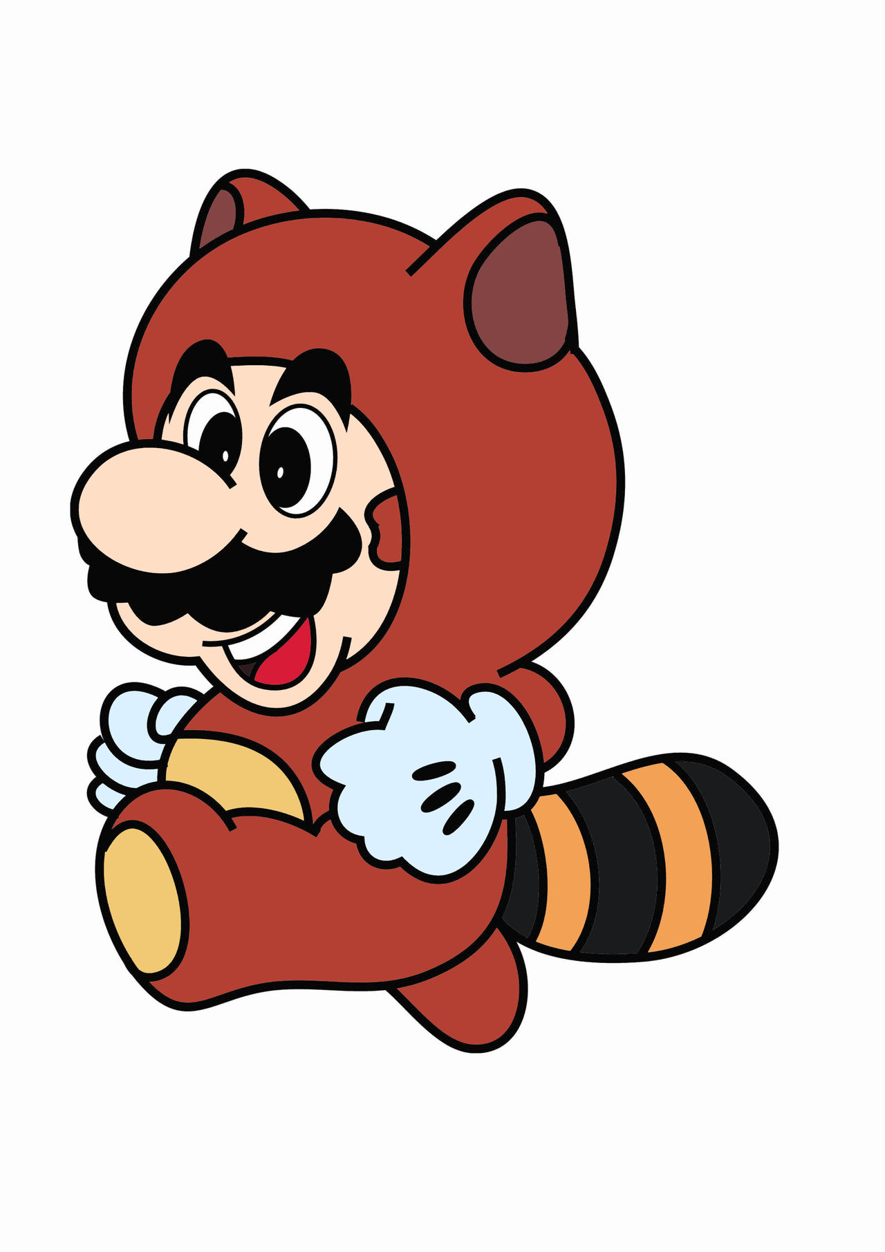 Tanooki Mario by Dairugger on DeviantArt