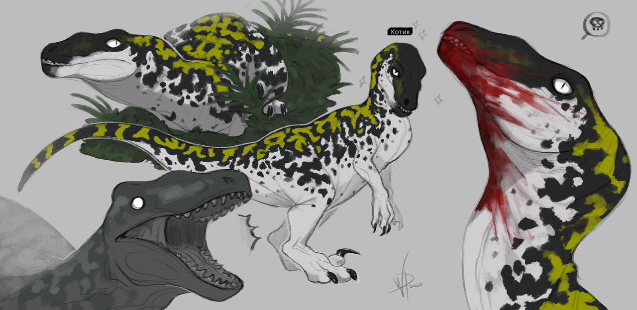 Floofy Utah Raptor Utahraptor | Trade by SheruruWD on DeviantArt