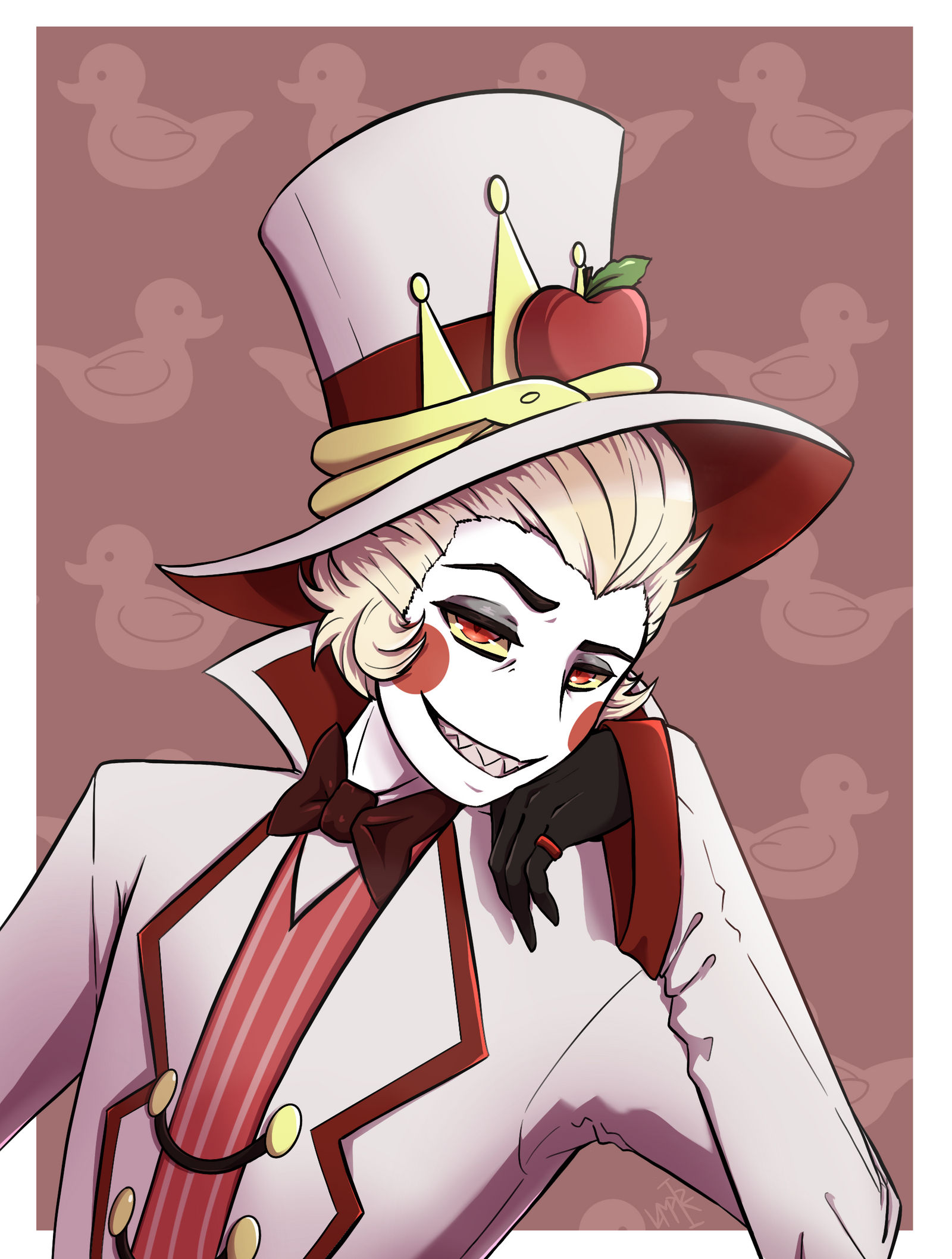 Lucifer Hazbin Hotel by AlbinoNightmare on DeviantArt