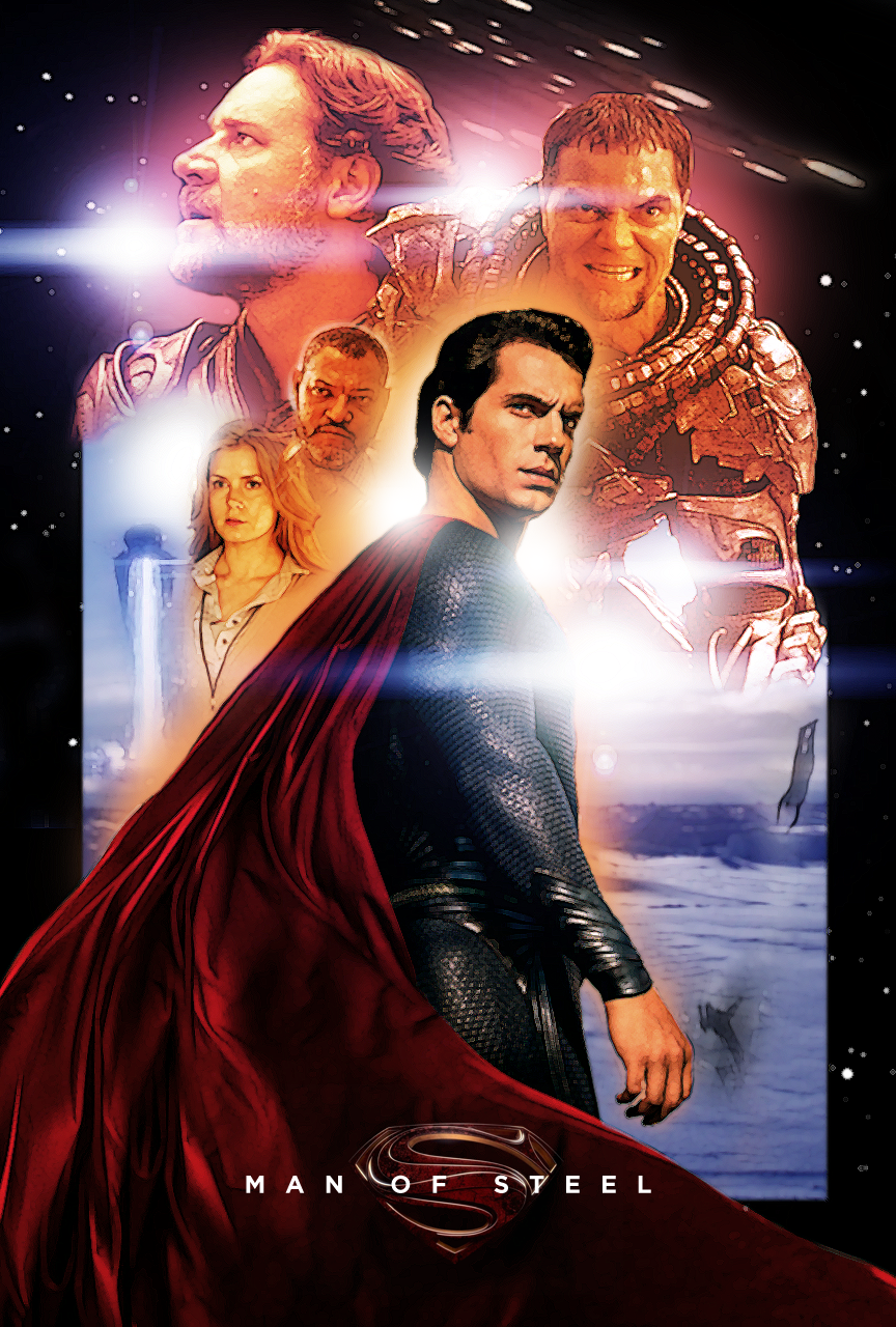 Man of Steel - Drew Struzan Style poster [Revised]