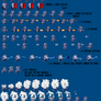 Mechagodzilla GBA Sprite Sheet