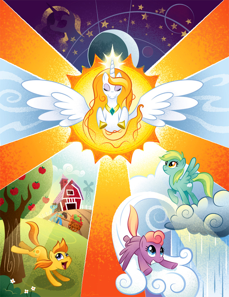 Equestria in Harmony Poster - Contest Entry