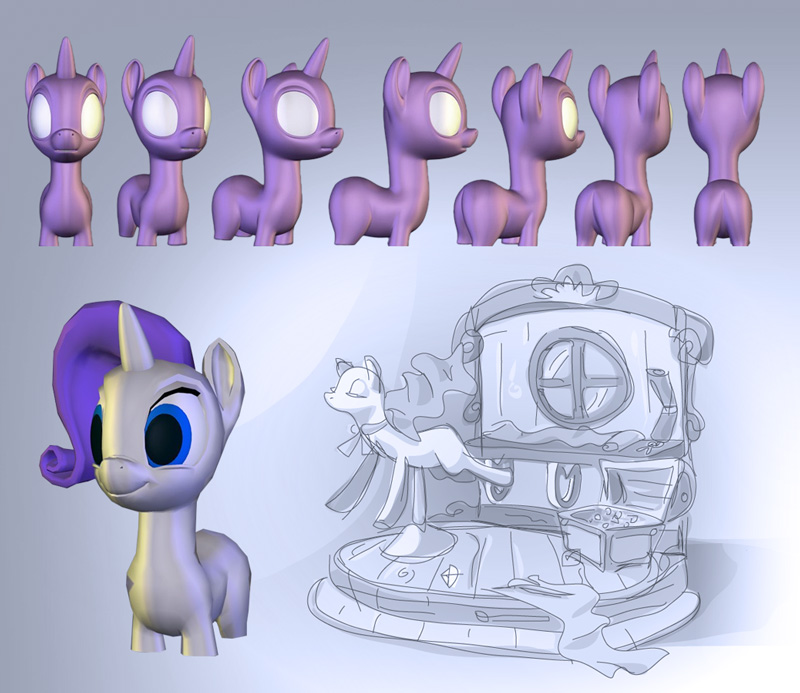 My Little Pony 3D WIP