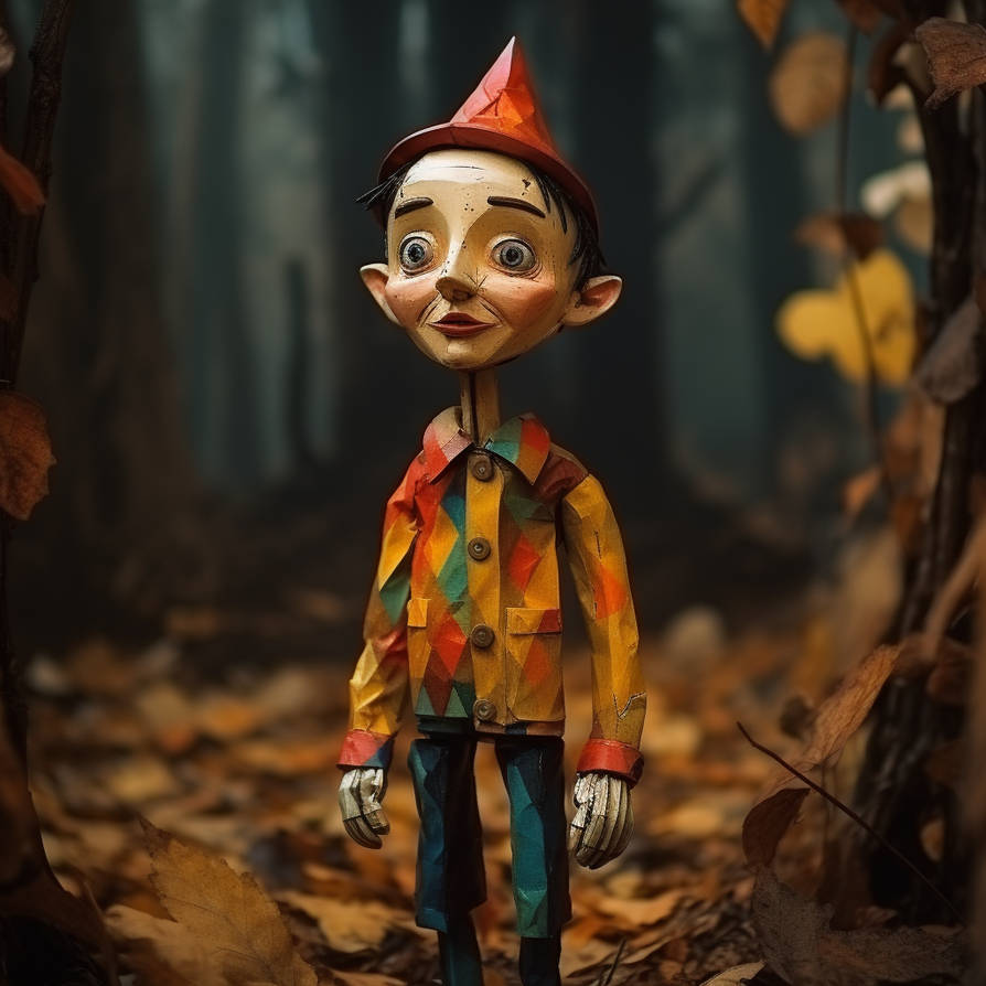 Forrest Pinocchio Pinocchio's Solitude Amidst the Enchanted Forest by emiryakamoz on ...